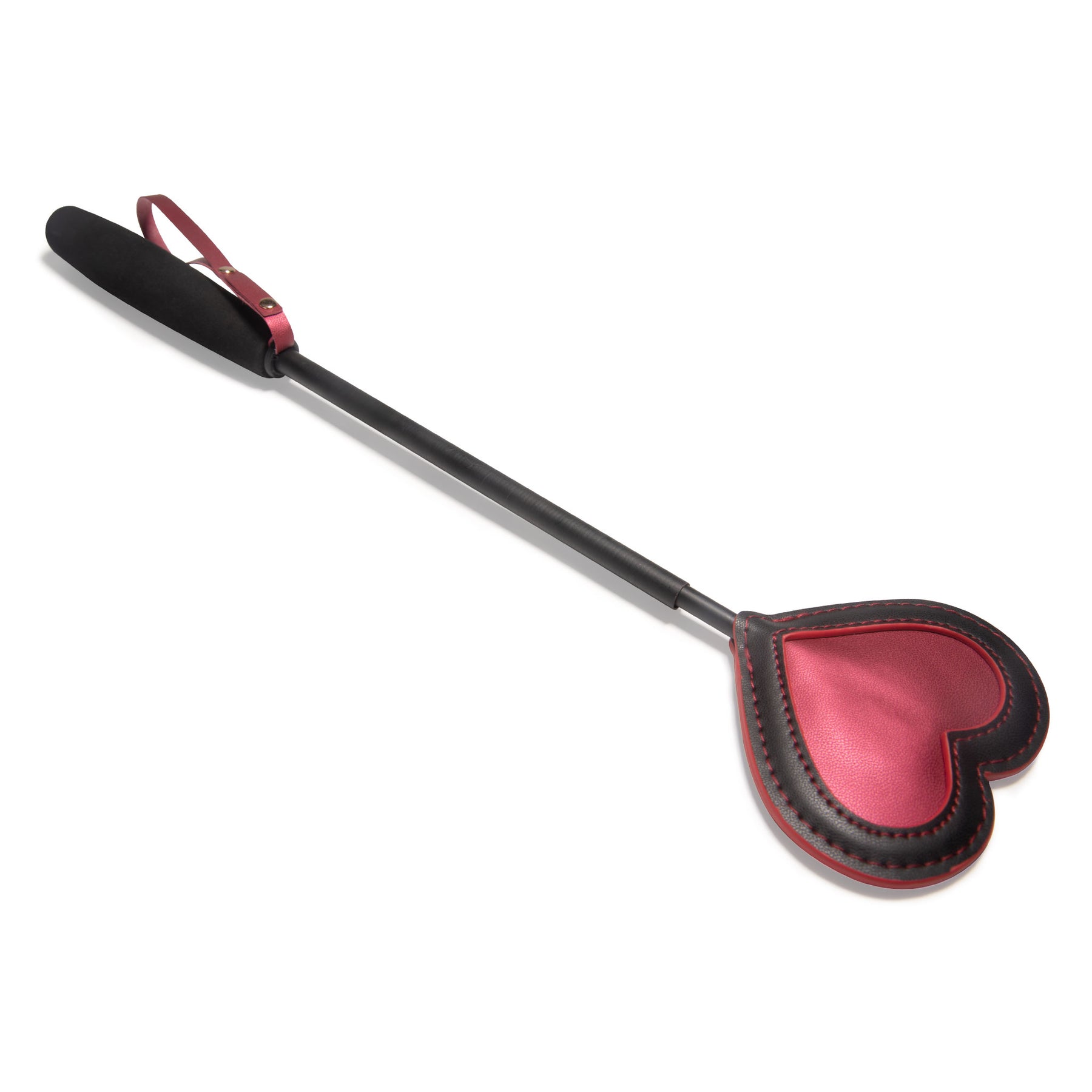 BEING FETISH BDSM Spanking Paddle Crop Whip Sex Toy Black Red Sweet Heart BEING FETISH BDSM Spanking Paddle Crop Whip Sex Toy Black Red Sweet Heart