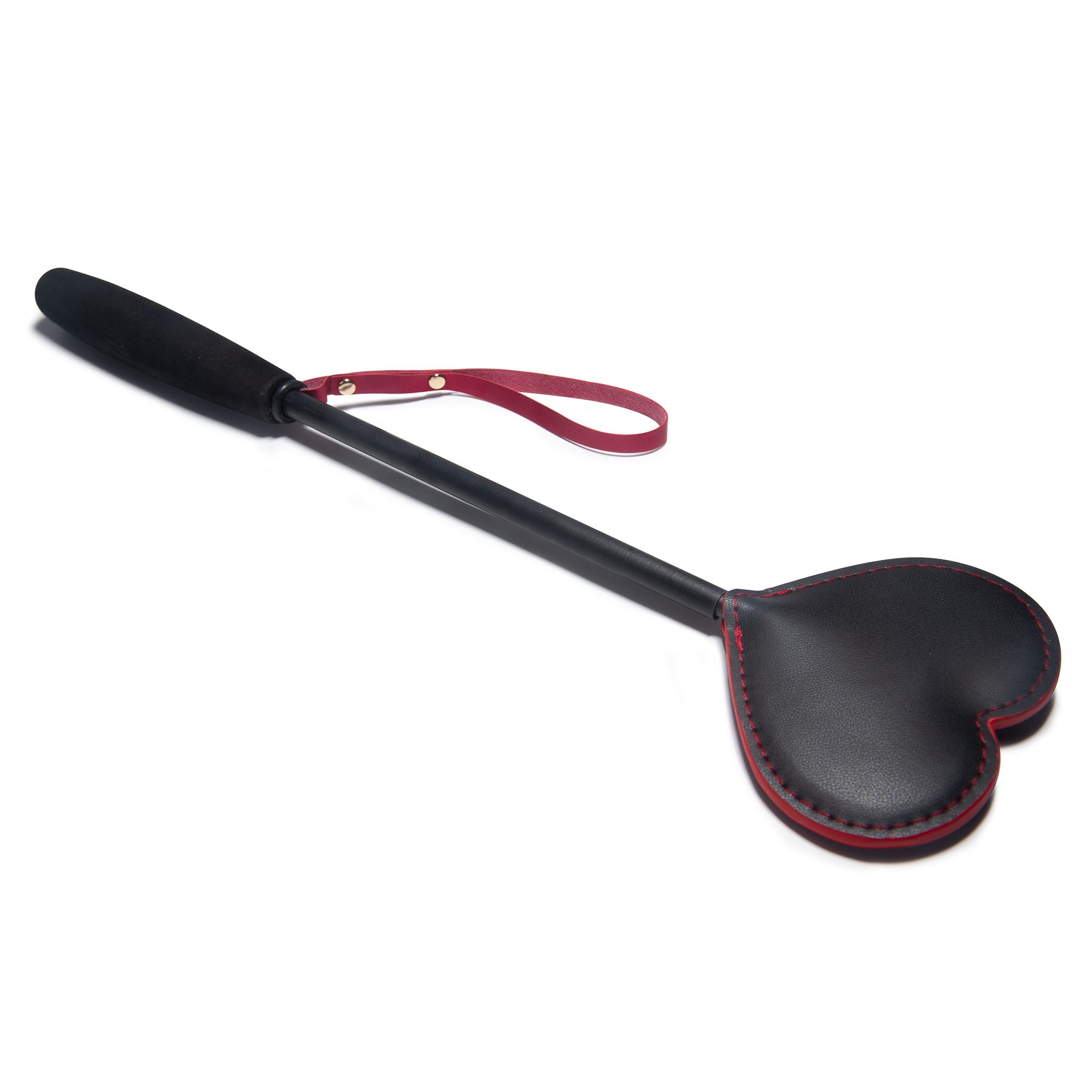 BEING FETISH BDSM Spanking Paddle Crop Whip Sex Toy Black Red Sweet Heart BEING FETISH BDSM Spanking Paddle Crop Whip Sex Toy Black Red Sweet Heart